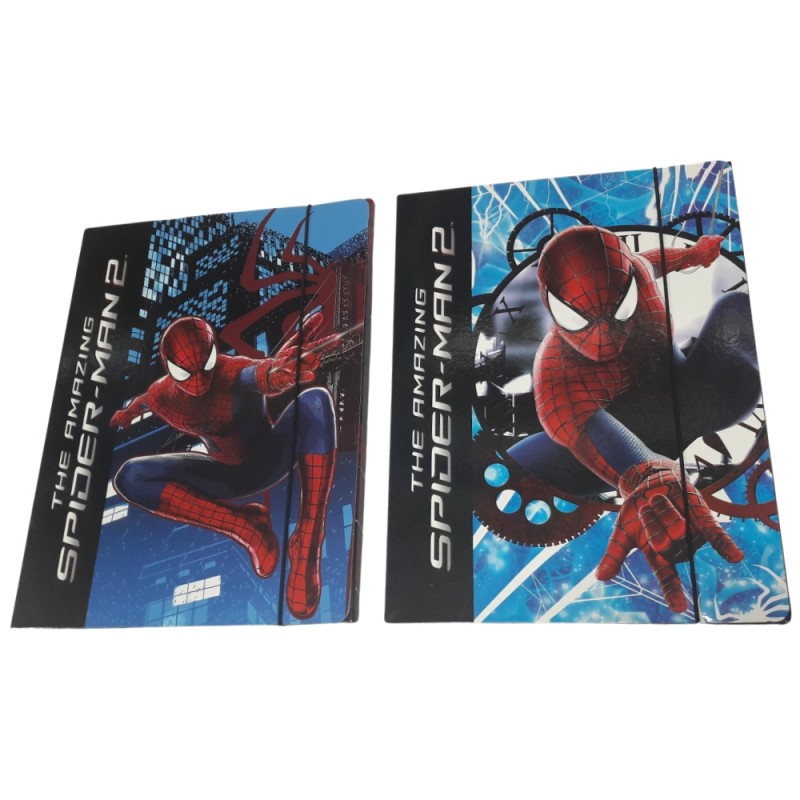 Cartellina 3 Lembi Con Elastico Marvel The Amazing Spider-man 2 – Fantasie Assortite