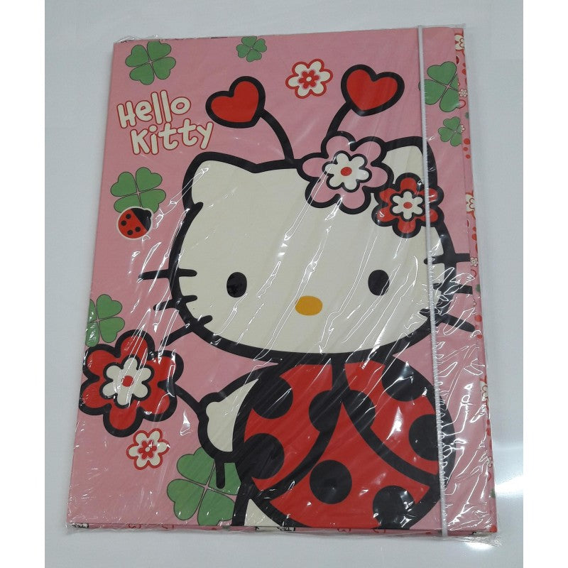 Cartellina Con Elastico Hello Kitty