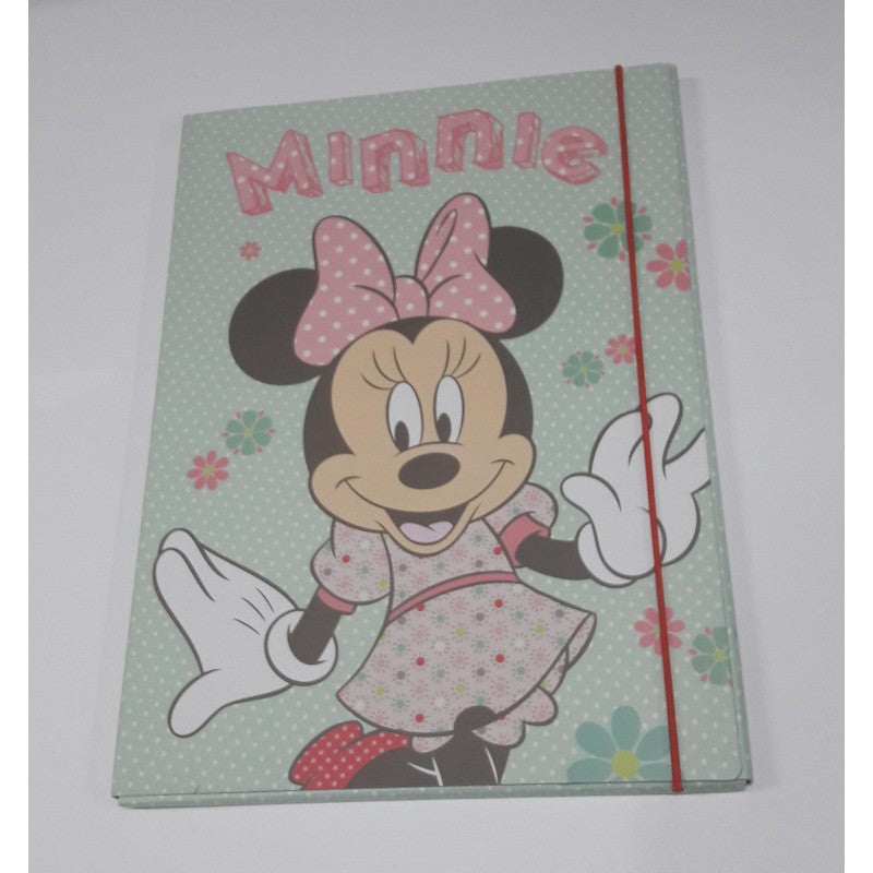 Cartellina Con Elastico Minnie