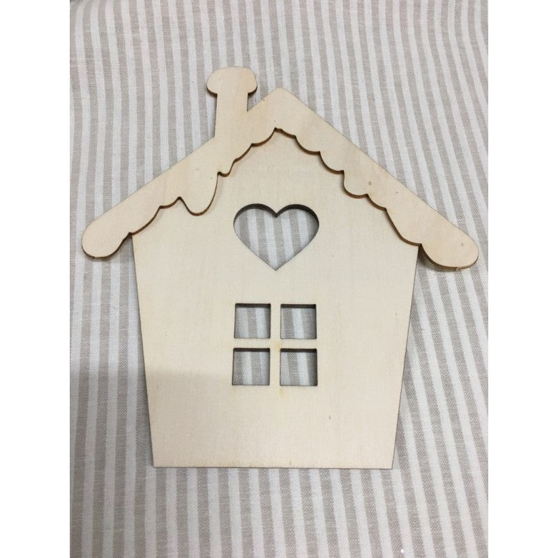 Casetta Innevata In Legno - Renkalik