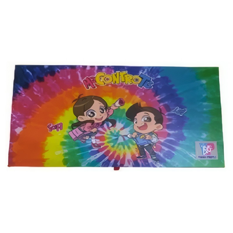 Cassettiera 2 Piani Con 48 Pastelli E Quaderno Me Contro Te