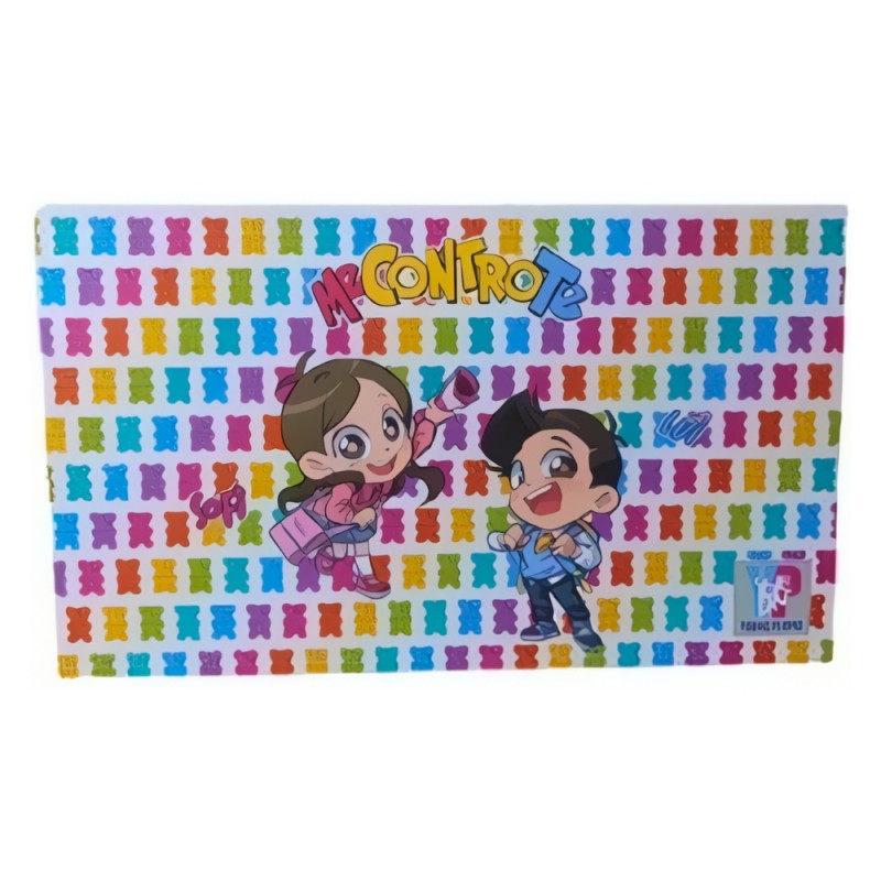 Cassettiera 2 Piani Con 48 Pastelli E Quaderno Me Contro Te