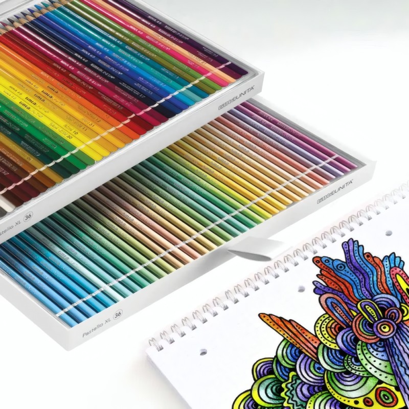 Cassettiera 72 Pastelli Mina 4.0 Tintaunita