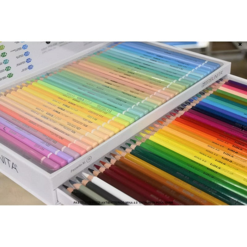 Cassettiera 72 Pastelli Mina 4.0 Tintaunita