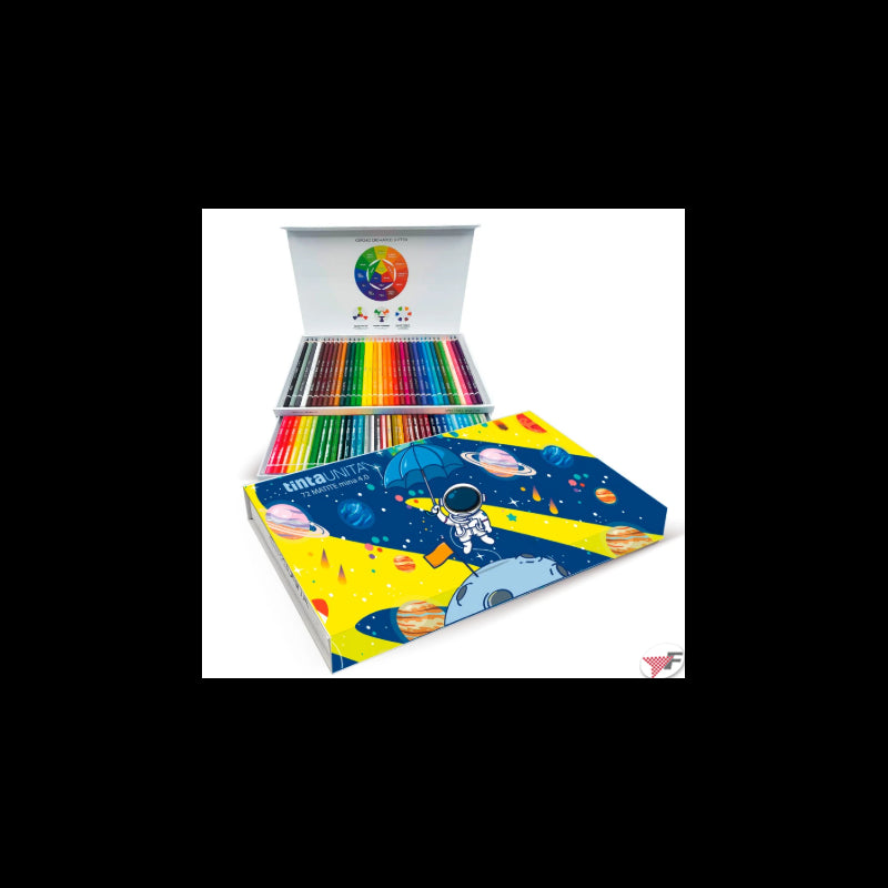 Cassettiera 72 Pastelli Mina 4.0 Tintaunita Fusto Glitter - Spazio