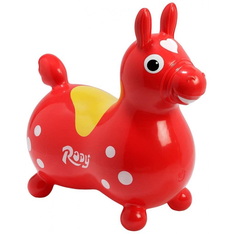 Cavallino Gonfiabile Per Saltare Rody – Rosso Gymnic