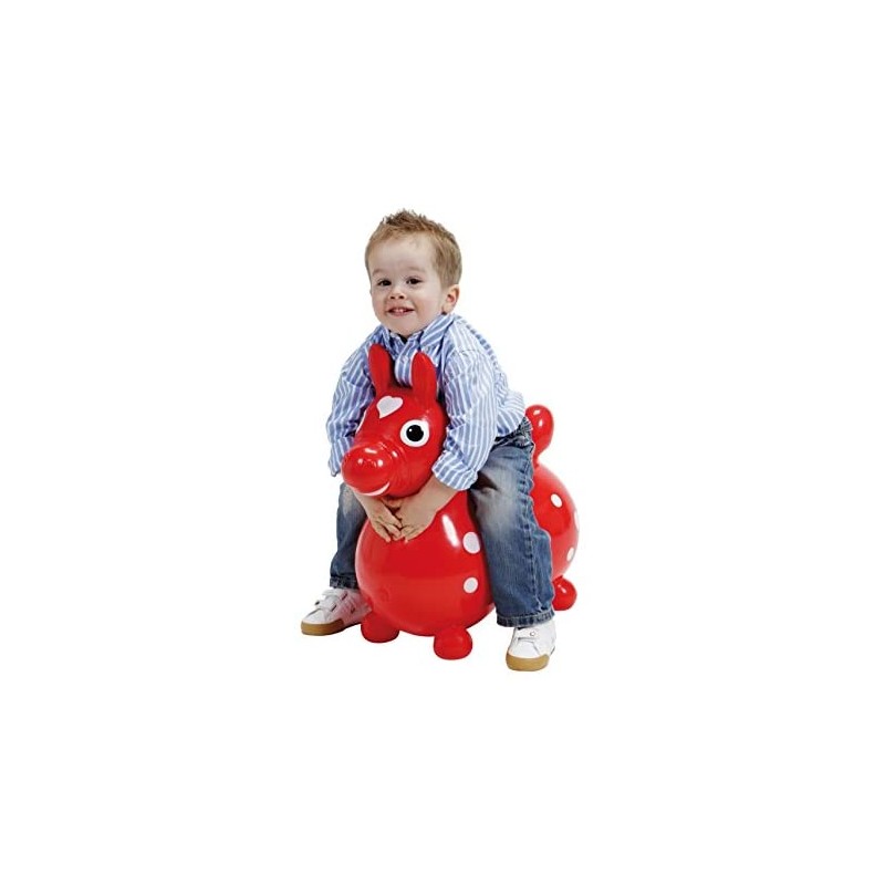 Cavallino Gonfiabile Per Saltare Rody – Rosso Gymnic