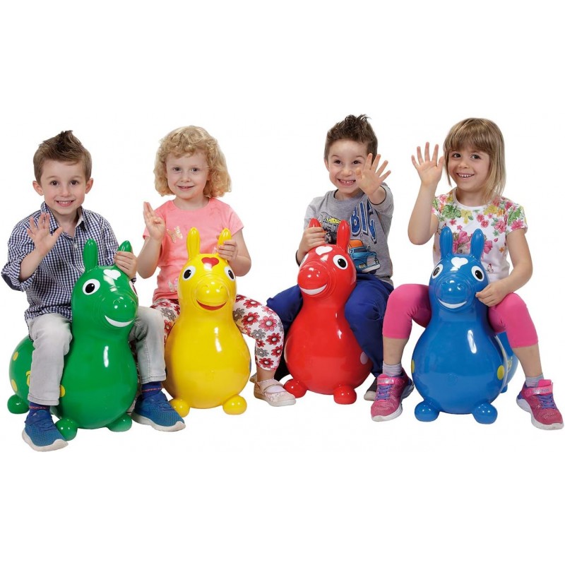 Cavallino Gonfiabile Per Saltare Rody – Rosso Gymnic