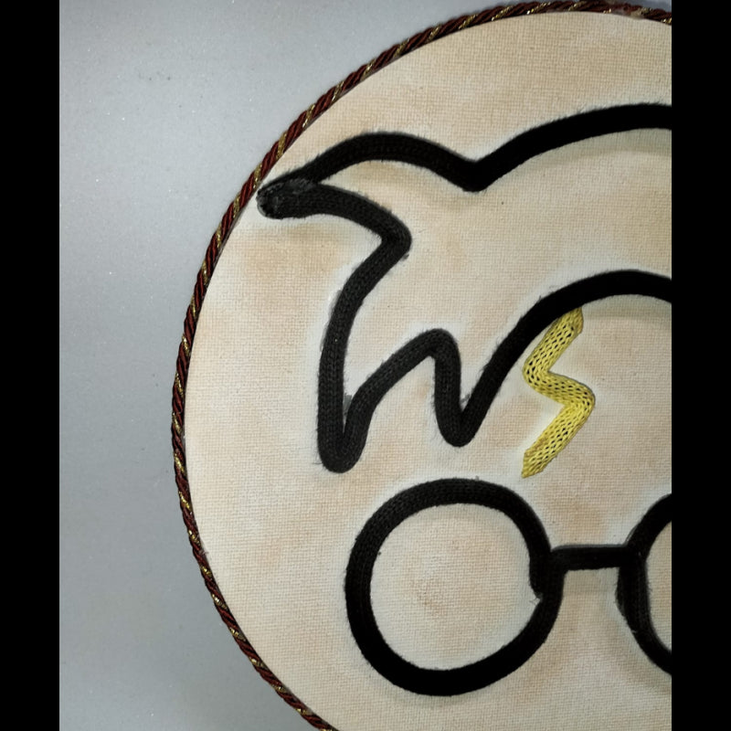 Cerchio Harry Potter A Rilievo, Decorato A Mano, 15 Cm