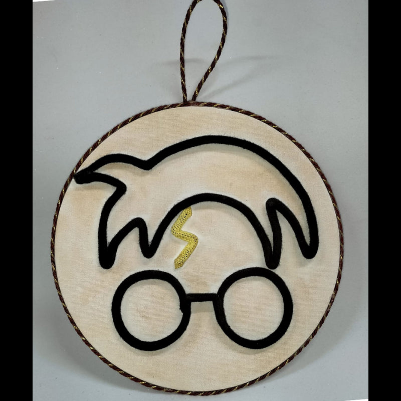 Cerchio Harry Potter A Rilievo, Decorato A Mano, 15 Cm