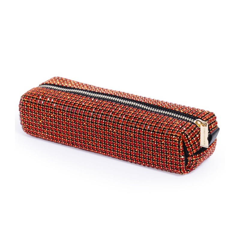 Chiara Ferragni Limited Natale23 Astuccio Bustina Con Strass Rosso