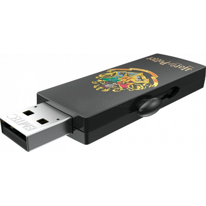 Chiavetta Usb 2.0 Harry Potter 16 Gb Hogwarts - Nero