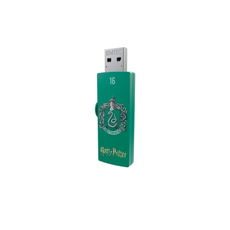 Chiavetta Usb 2.0 Harry Potter 16 Gb Serpeverde - Verde