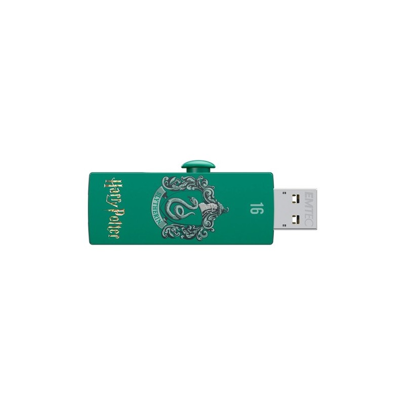 Chiavetta Usb 2.0 Harry Potter 16 Gb Serpeverde - Verde