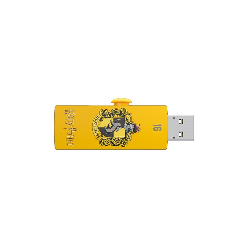 Chiavetta Usb 2.0 Harry Potter 16 Gb Tassorosso - Giallo