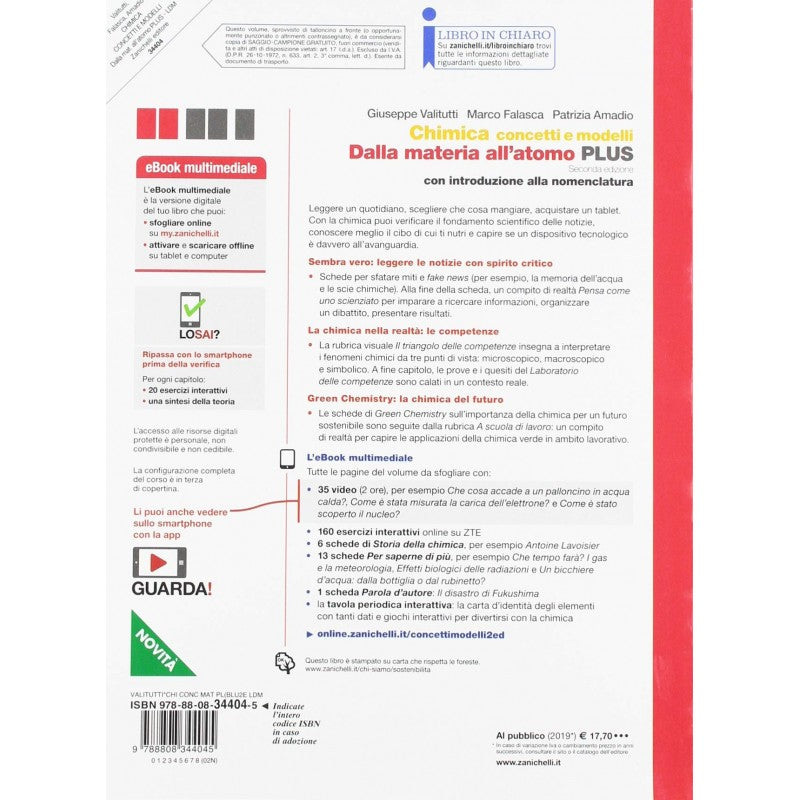 Chimica Concetti E Modelli - Dalla Materia All'atomo Plus