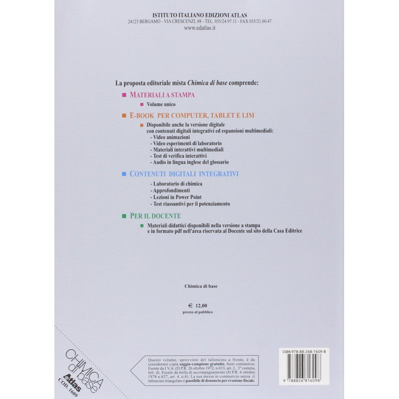 Chimica Di Base Con E-book