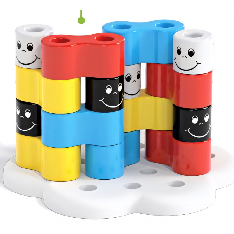 Chiodoni Twin Pegs 30 Pz – Quercetti 14026