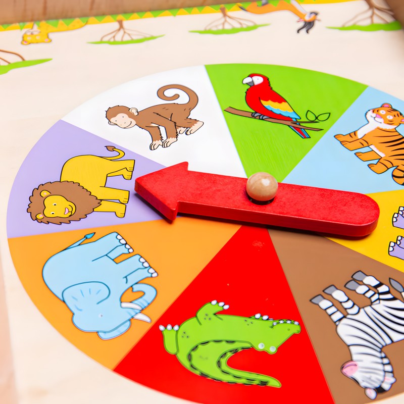 Chiudi La Scatola Animali - Bigjigs Animal Shut The Box