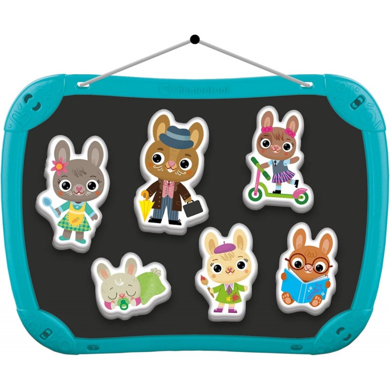 Clementoni Sapientino Valigetta Magnetica Casetta Montessori - Gioco Educativo Montessori 2 Anni Per Imparare Nuove Parole