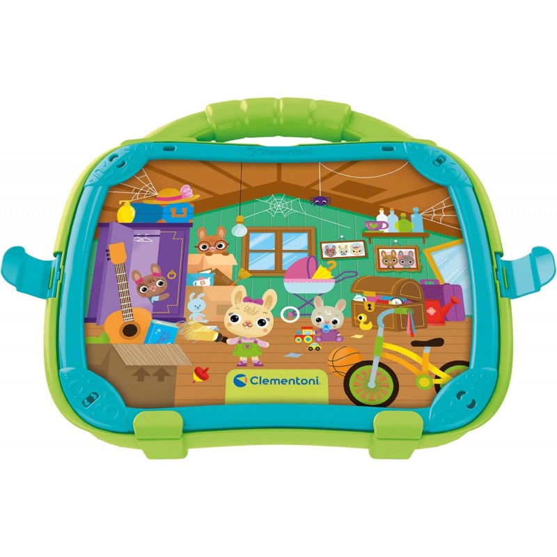 Clementoni Sapientino Valigetta Magnetica Casetta Montessori - Gioco Educativo Montessori 2 Anni Per Imparare Nuove Parole