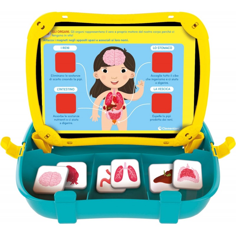 Clementoni Sapientino Valigetta Magnetica Del Dottore - Gioco Educativo 4 Anni Per Imparare Nuove Parole