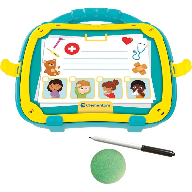 Clementoni Sapientino Valigetta Magnetica Del Dottore - Gioco Educativo 4 Anni Per Imparare Nuove Parole