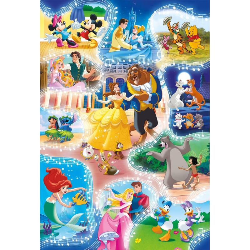 Clementoni Supercolor Puzzle Dance Time 24 Maxi Pezzi 3+ Anni