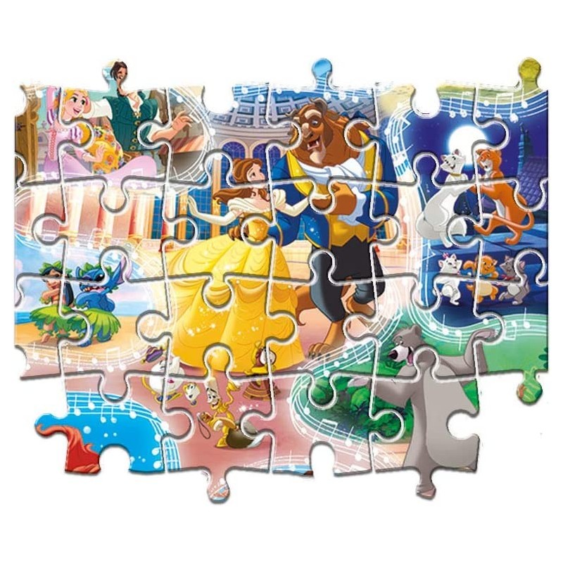 Clementoni Supercolor Puzzle Dance Time 24 Maxi Pezzi 3+ Anni