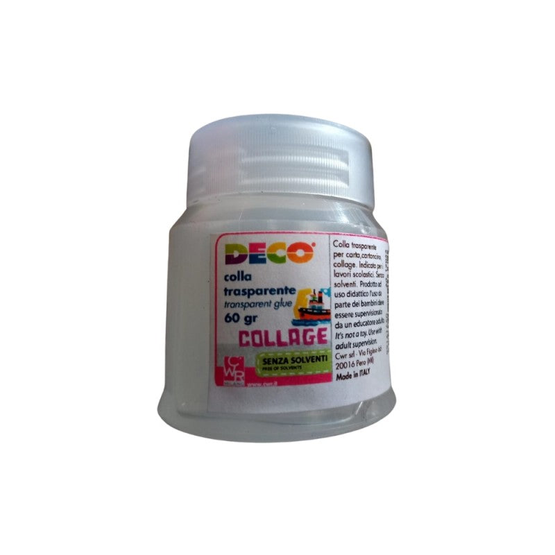Colla Trasparente Per Collage 60gr - 12033 - Deco