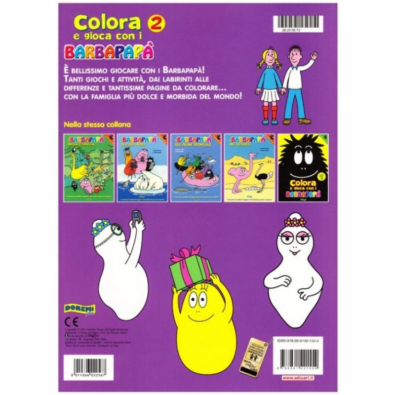 Colora E Gioca Con I Barbapapà