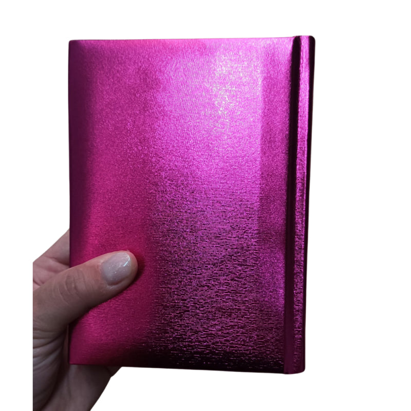 Comix 2024-2025. Agenda 16 Mesi Mini Special Edition Lycra Fucsia, 11,5x16h Cm