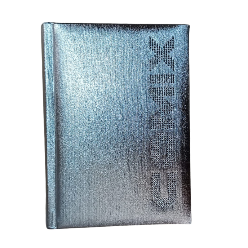 Comix 2024-2025. Agenda 16 Mesi Mini Special Edition Lycra Silver, 13x17.8h Cm