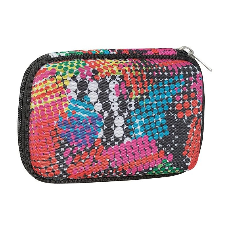 Comix - Astuccio Maxi Zip, Con Penne, Matite E Pennarelli Inclusi, 21x6,5hx14,5 Cm, Multicolor