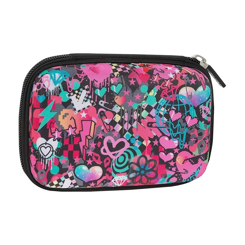 Comix Bright - Astuccio Scuola, Astuccio Maxi Zip Con Set Cancelleria Incluso