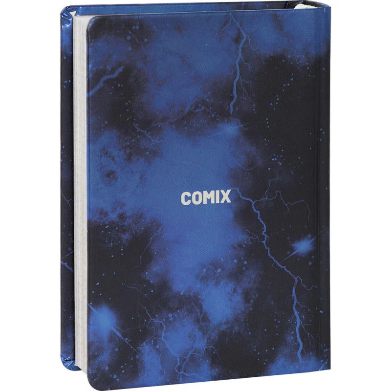 Comix - Diario Scuola 2024-2025 Mignon Giornaliero, Con Copertina Rigida, Ideale Per La Scuola Superiore, 9x12.5h Cm, Blu