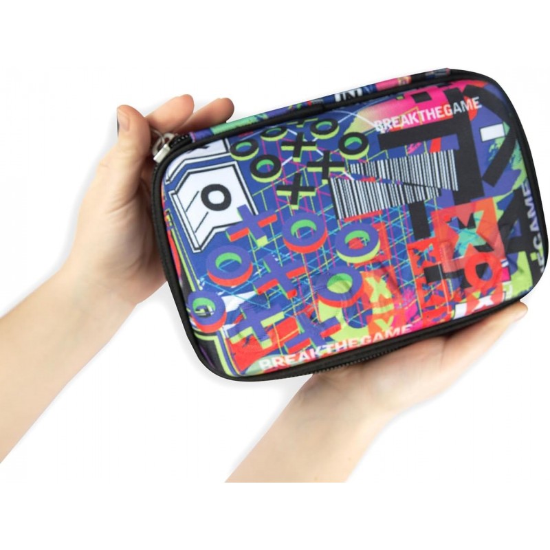 Comix Flash Astuccio Scuola Maxi Zip Enjoy Genius