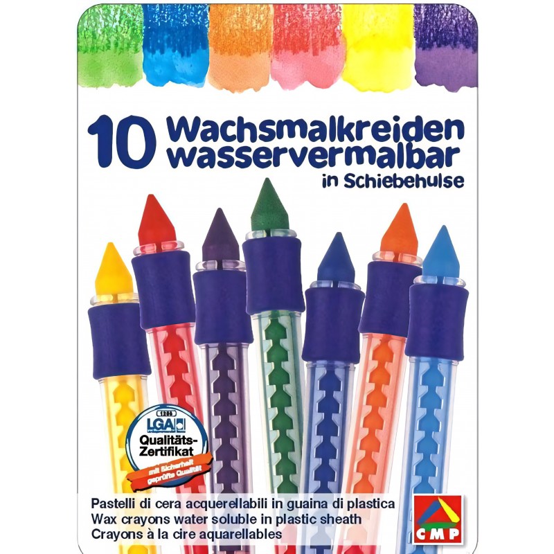 Confezione 10 Pastelli A Cera Acquerellabili – Primo
