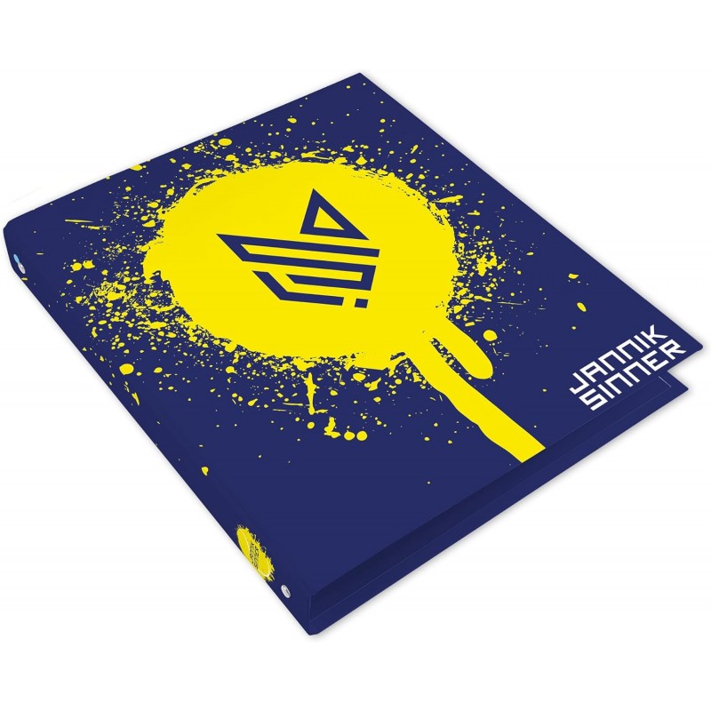 Confezione 5 Cartelle Ad Anelli, Jannik Sinner By Pigna
