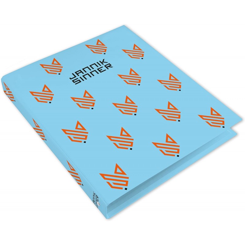 Confezione 5 Cartelle Ad Anelli, Jannik Sinner By Pigna