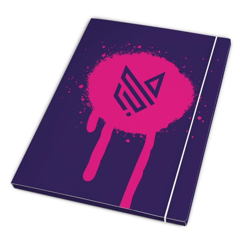 Confezione 6 Cartelle 3 Lembi Con Elastico, Jannik Sinner By Pigna