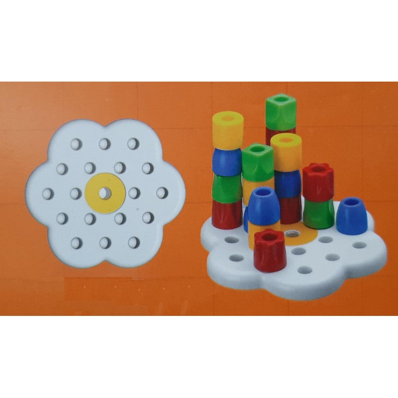 Confezione 6 Tavolette Margheritona Baby – Quercetti 2440