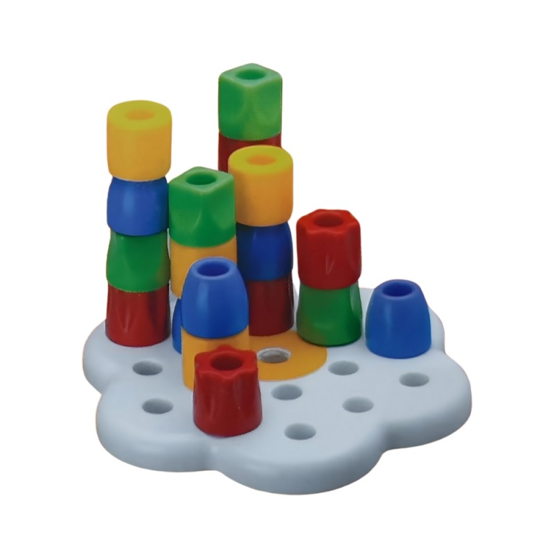 Confezione 6 Tavolette Margheritona Baby – Quercetti 2440