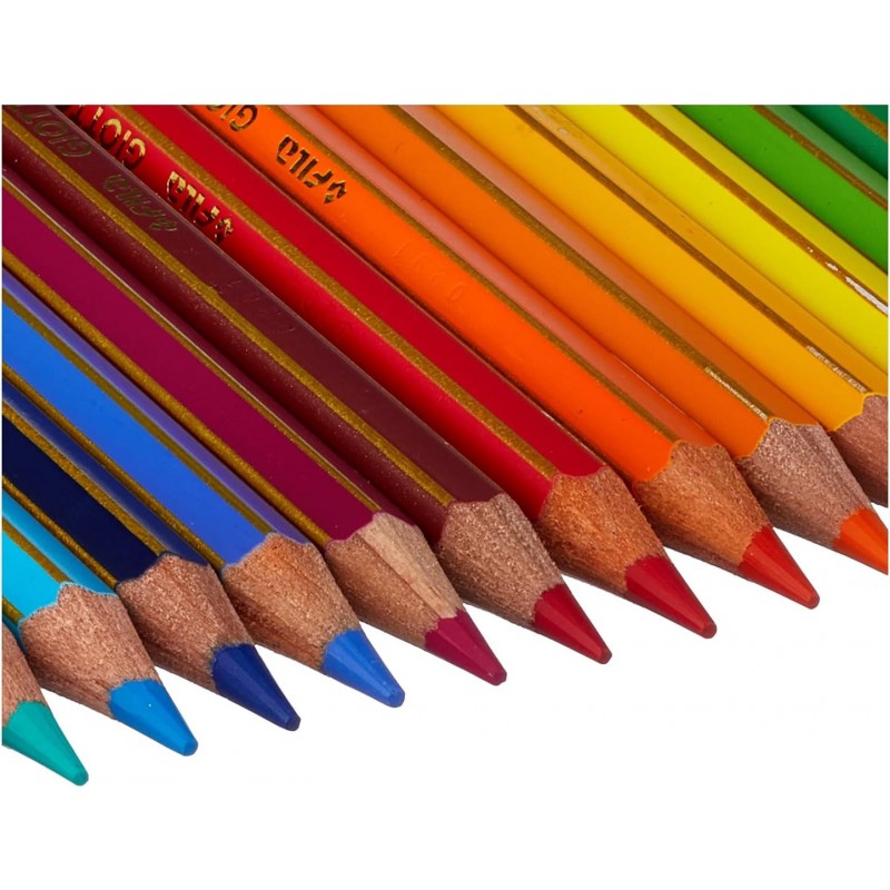 Confezione Da 24 Pastelli Giotto Supermina Da 3.8mm