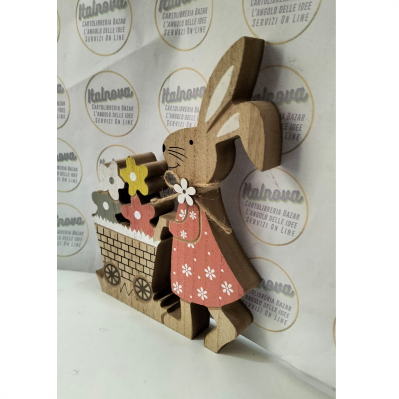 Coniglietta Legno Stafil