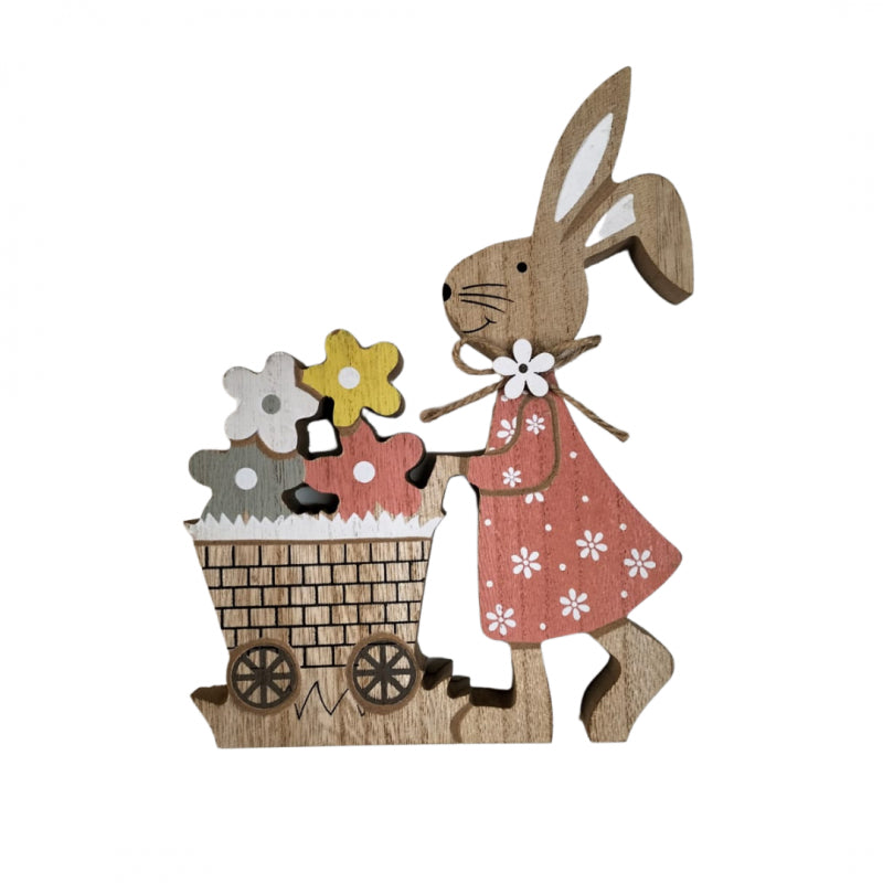 Coniglietta Legno Stafil