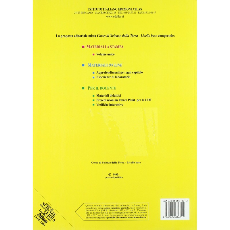 Corso Di Scienze Della Terra Livello Base