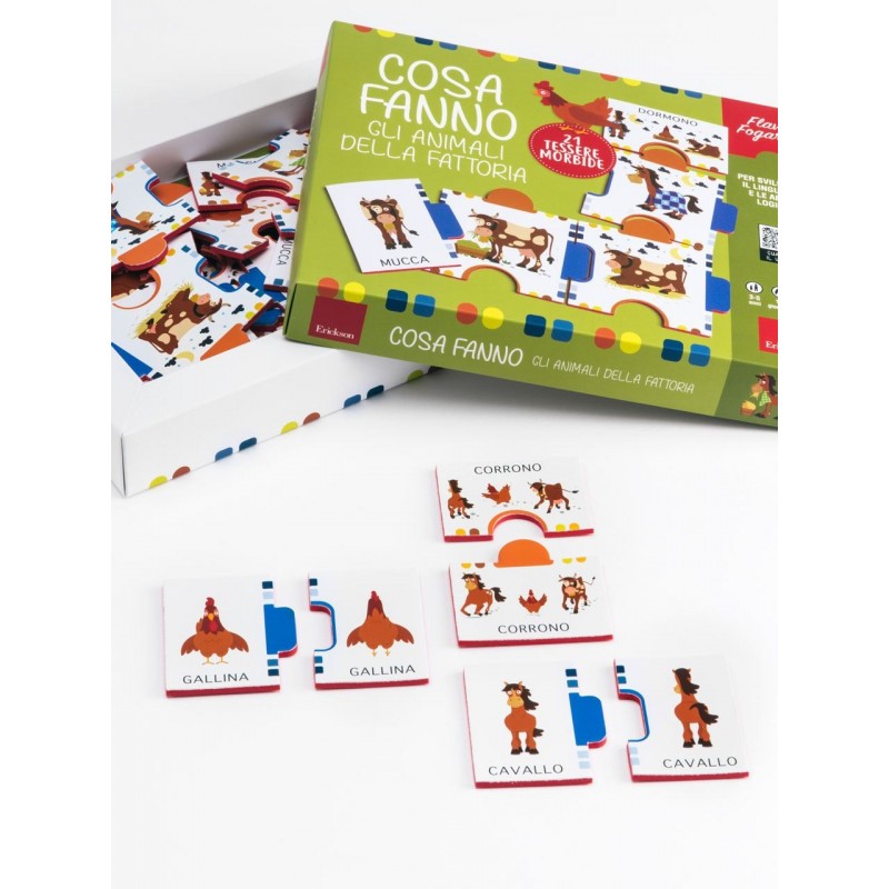 Cosa Fanno Gli Animali Della Fattoria? - Erickson