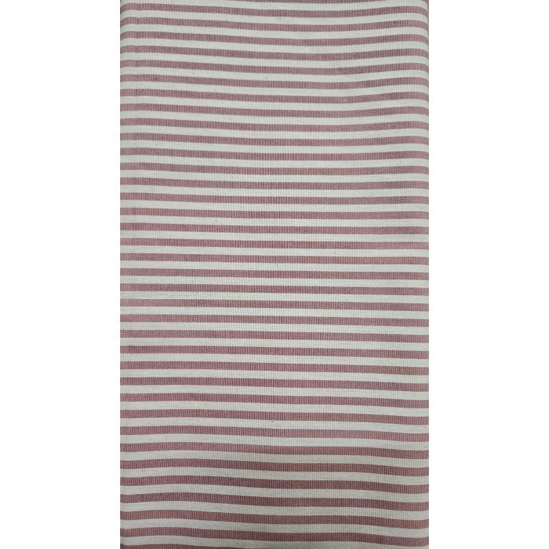 Cotone A Righe Piccole - Rosa