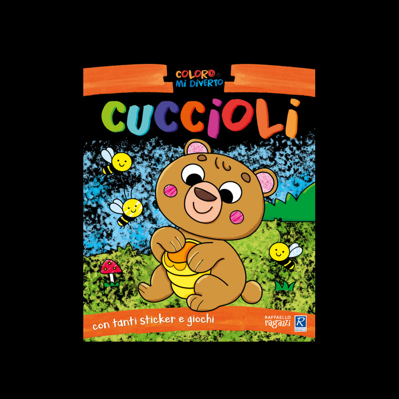 Cuccioli. Coloro E Mi Diverto. Con Adesivi